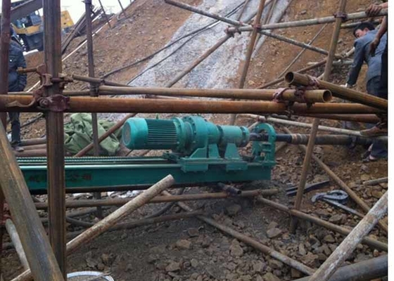 22kw 90 Degree Rotary Piling Machine Slope Protection Portable