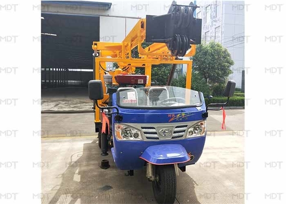 ISO9001 Certified  Hydraulic Rock Drilling Rig 75mm Hole Dia