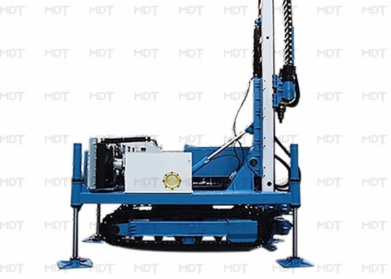 130m Depth Low Speed Anchor Drilling Rig Compact Structure