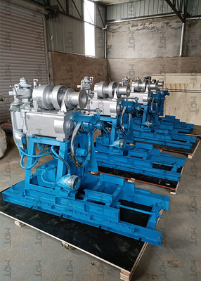 Portable Hydraulic 200 Meters Spindle Drilling Rig Light Weight