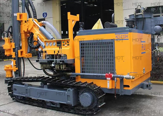 MDT410 Hydraulic Crawler Drilling Rig Depth 25m Hole Dia 90-115mm