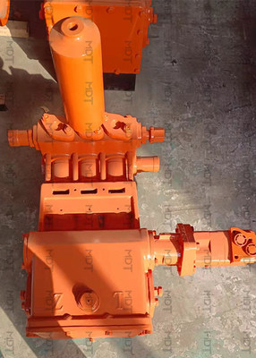 Fully Hydraulic Slurry Pumping Systems High Pressure Slurry Pump Three Cylinder Portable