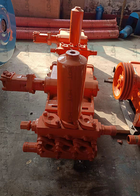 Fully Hydraulic Slurry Pumping Systems High Pressure Slurry Pump Three Cylinder Portable