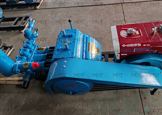 Horizontal Reciprocating Concrete Slurry Pump Double Acting Piston Pump