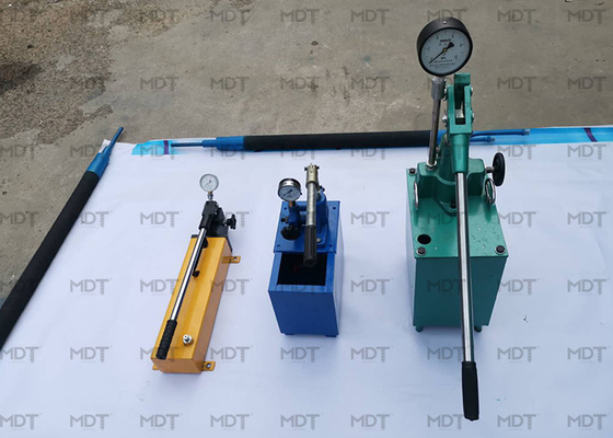 Hydraulic Manual Hand Pump For Double Packer Hole Sealing
