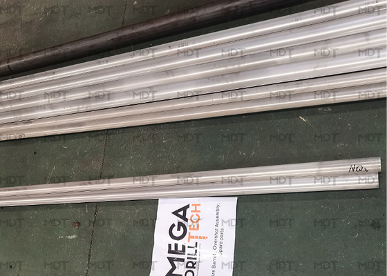 NQ3 Stainless Steel  Drilling Core Barrel Triple Tube 1.5m Length