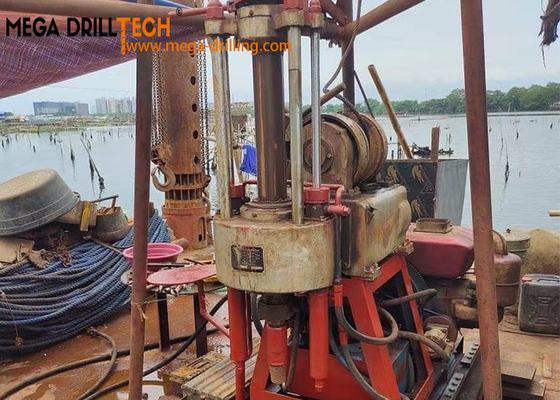 300mm Hole Dia Soil Investigation Drilling Rig Soil Testing Heavy Duty