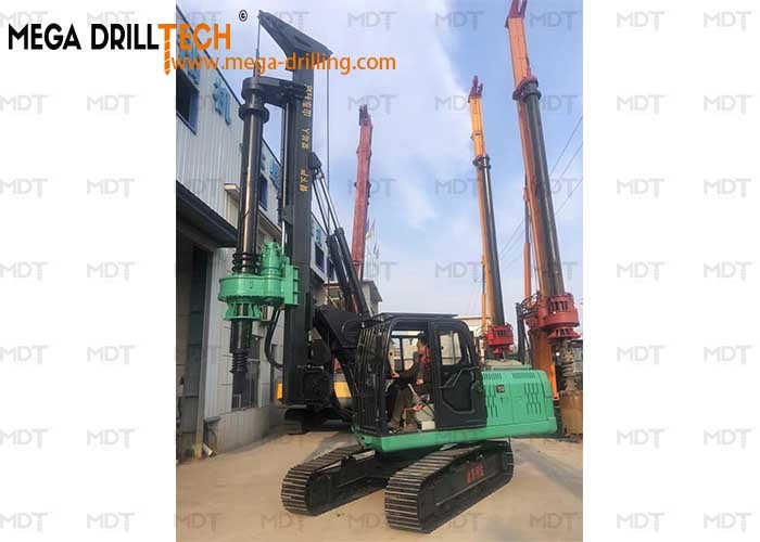 20m Full Hydraulic Crawler Bored Pile Drilling Machine Micro Pile